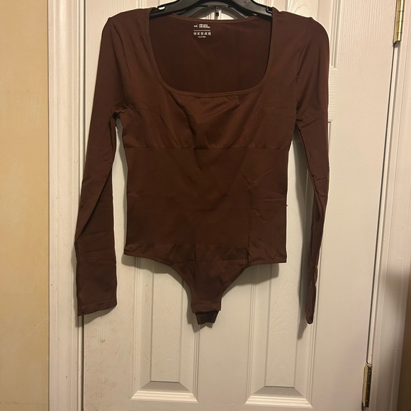 Women👱🏽‍♀️TummyControl Long Sleeve Seamless Compression Body Shaper Sz 3XL/4XL - Picture 2 of 9